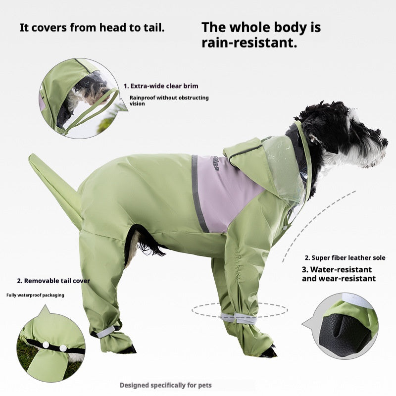 宠物雨衣Pet raincoat