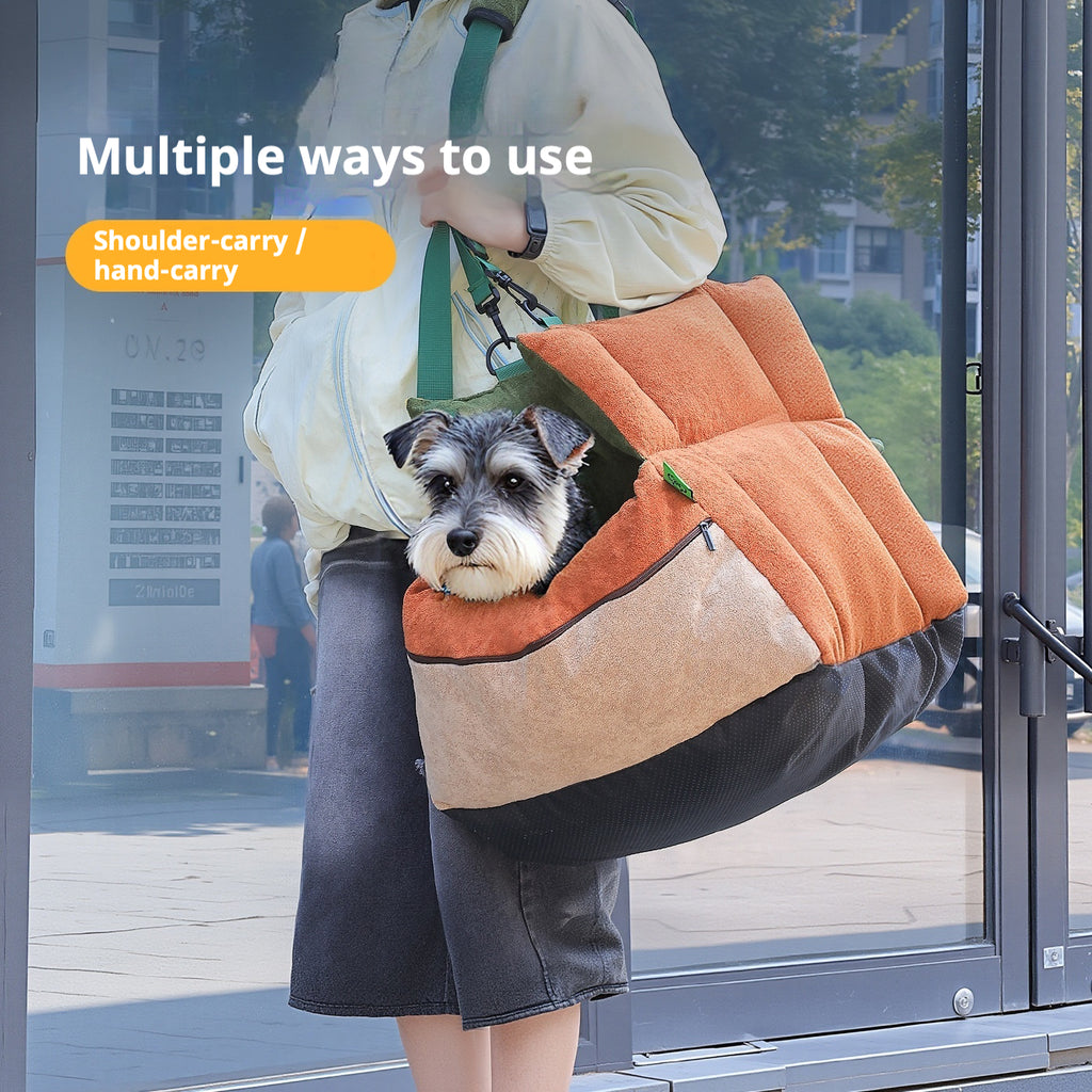 Pet car bag for dual use