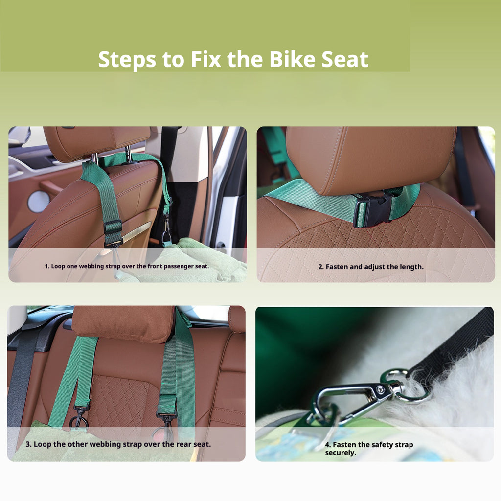 Pet car bag for dual use